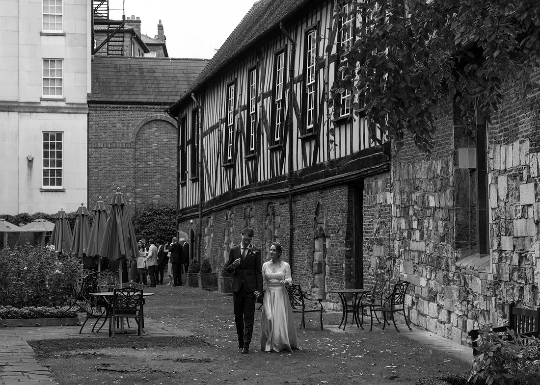 York wedding Merchant Adventurer's Hall
