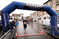 Finishing time 95:01 to 100:00 mins