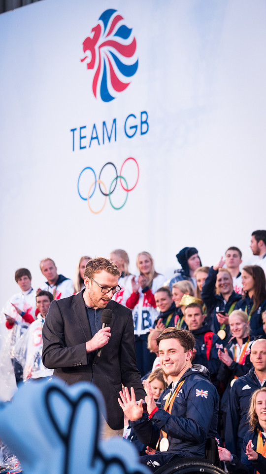 Sport Olympics Heroes Parade Rio Manchester "Team GB"