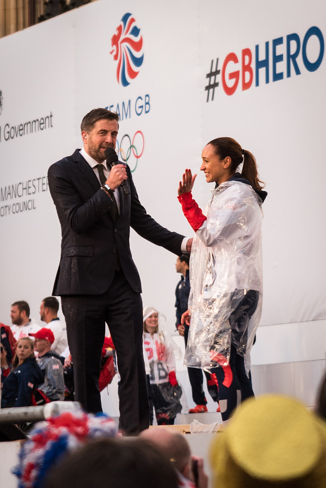 Sport Olympics Heroes Parade Rio Manchester "Team GB"